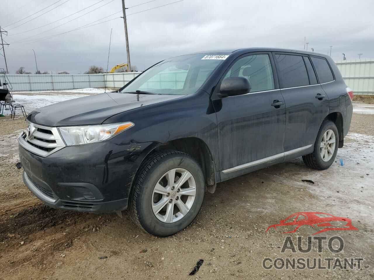 TOYOTA HIGHLANDER 2011 - 5TDZA3EH4BS016643