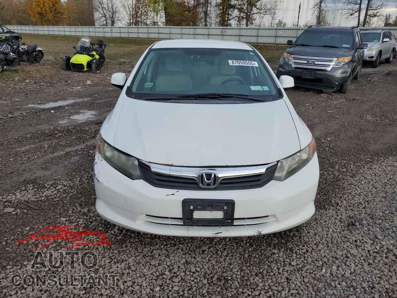 HONDA CIVIC 2012 - 2HGFB2F69CH331950