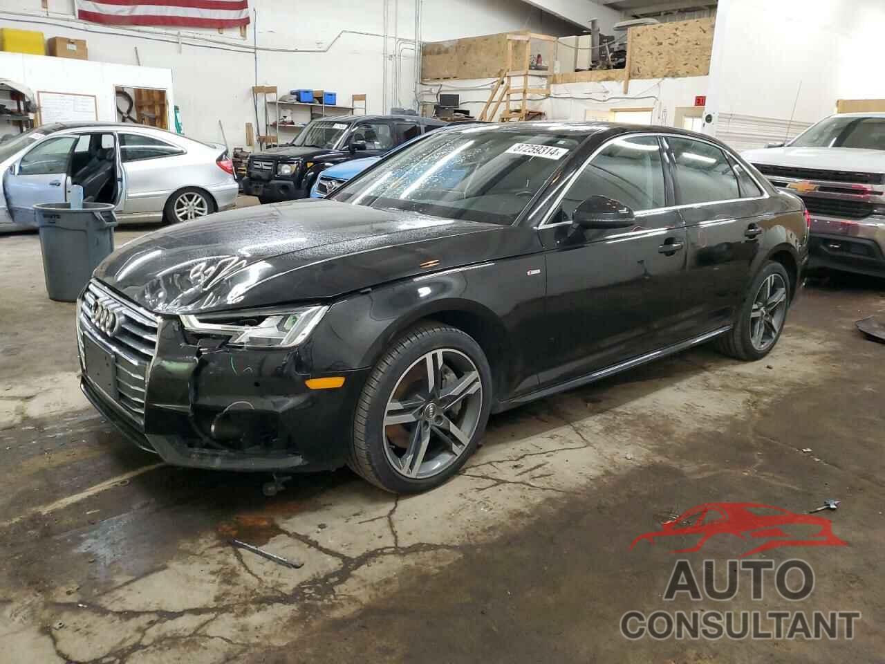AUDI A4 2017 - WAUENAF4XHN001840
