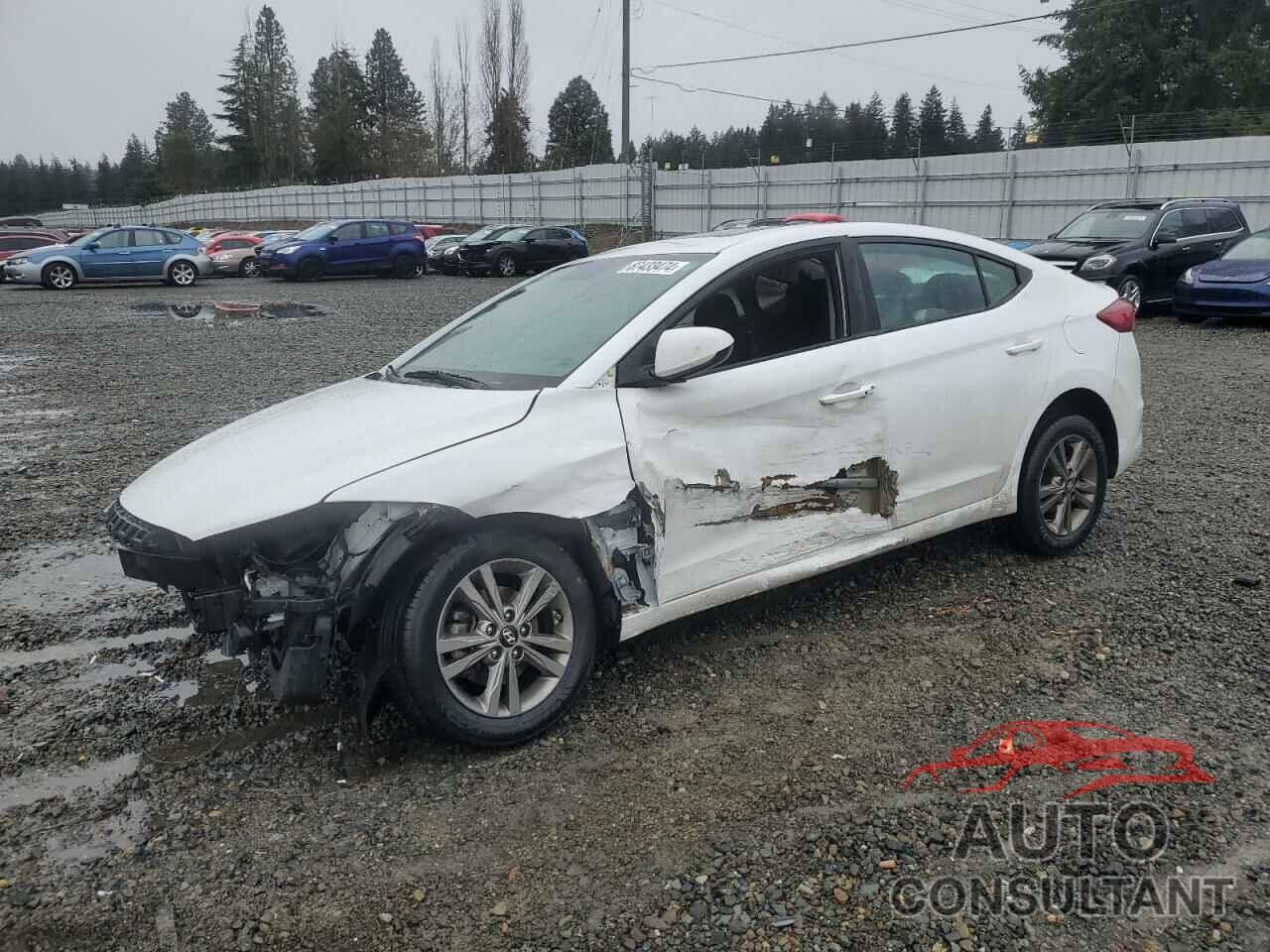 HYUNDAI ELANTRA 2018 - 5NPD84LF8JH380758