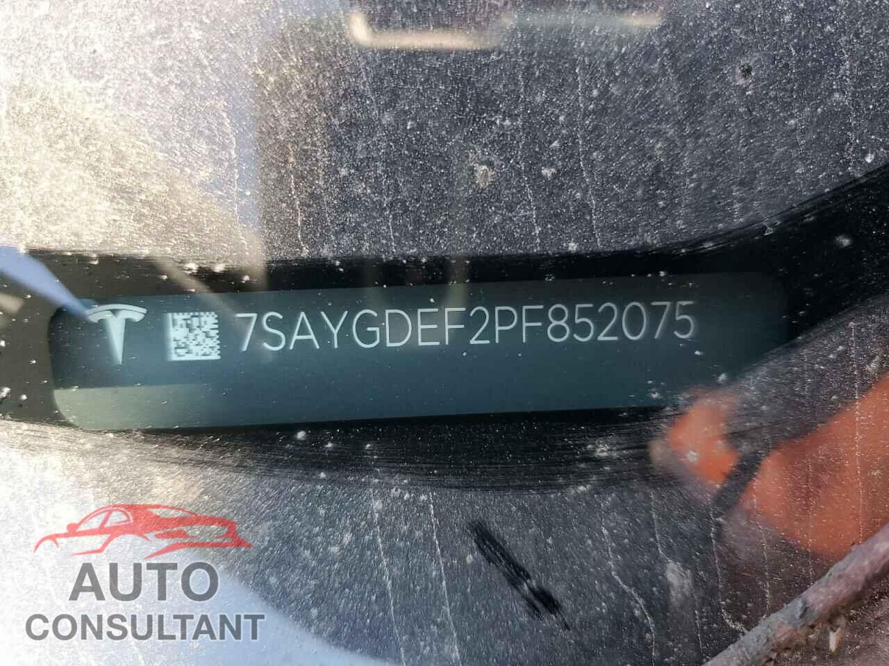 TESLA MODEL Y 2023 - 7SAYGDEF2PF852075