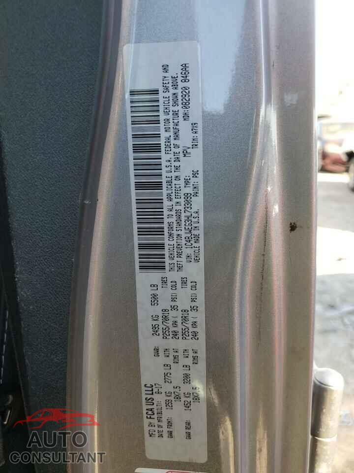 JEEP WRANGLER 2017 - 1C4BJWEG3HL733099