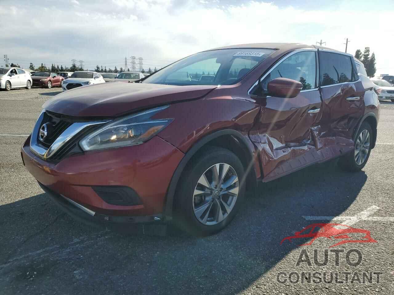 NISSAN MURANO 2018 - 5N1AZ2MH3JN173243