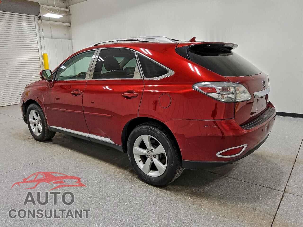 LEXUS RX350 2012 - 2T2BK1BA6CC131776