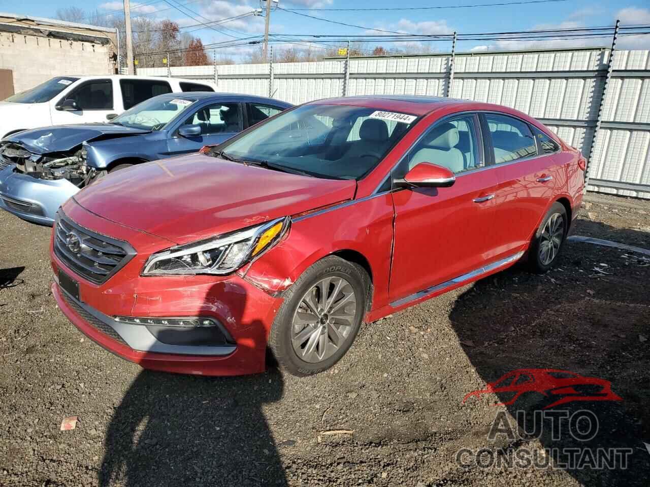 HYUNDAI SONATA 2017 - 5NPE34AF5HH570582