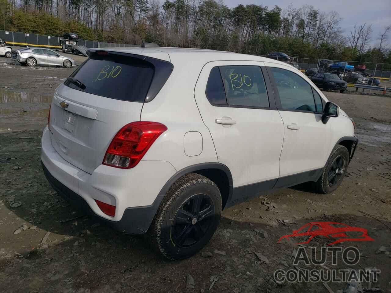 CHEVROLET TRAX 2017 - KL7CJNSB4HB185351