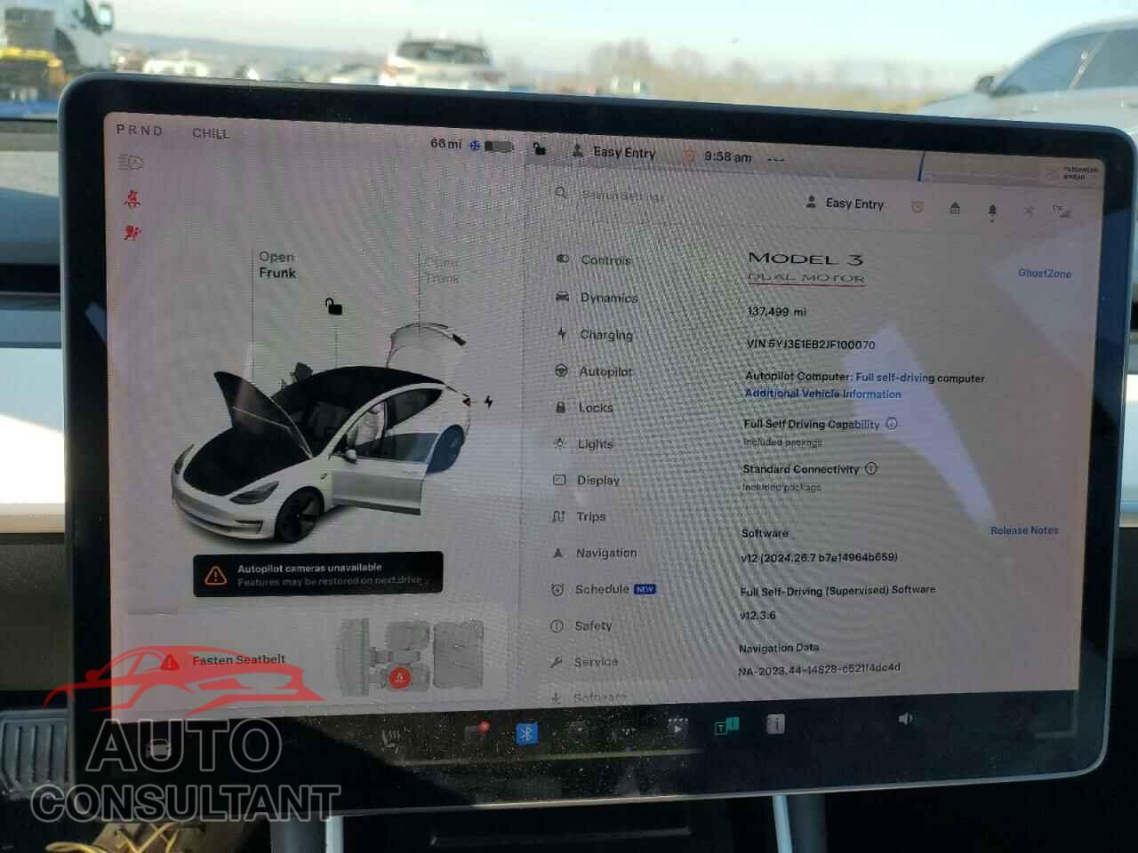 TESLA MODEL 3 2018 - 5YJ3E1EB2JF100070