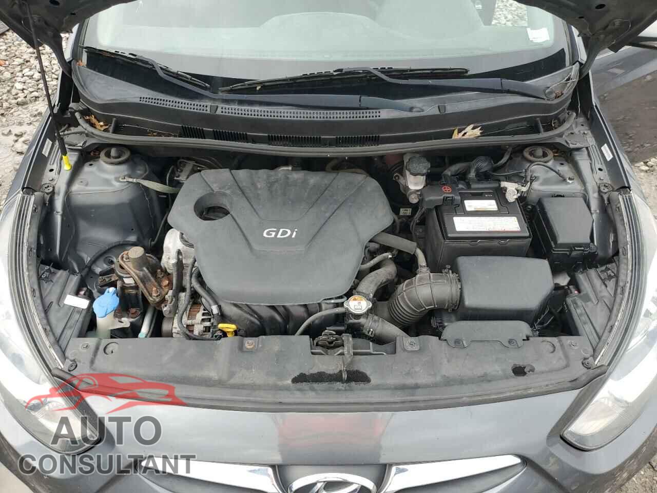 HYUNDAI ACCENT 2013 - KMHCU5AE2DU066455