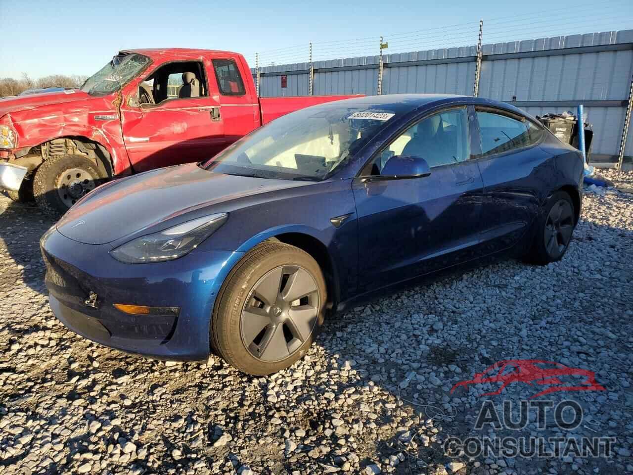 TESLA MODEL 3 2022 - 5YJ3E1EB8NF171893