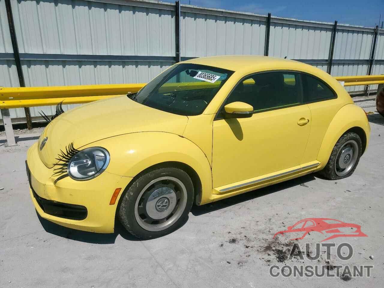 VOLKSWAGEN BEETLE 2013 - 3VWHX7ATXDM634402