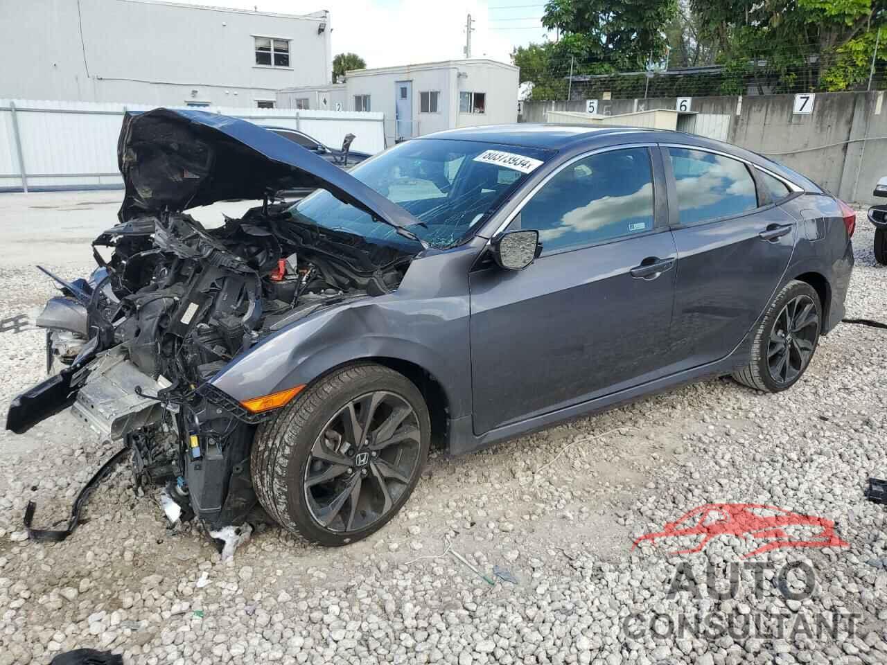 HONDA CIVIC 2021 - 2HGFC2F84MH544286