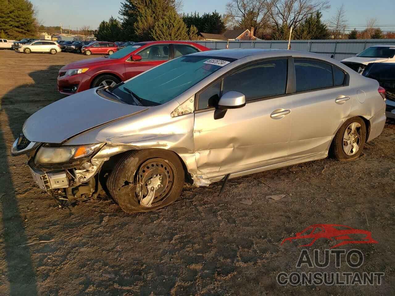 HONDA CIVIC 2013 - 2HGFB2F52DH570734