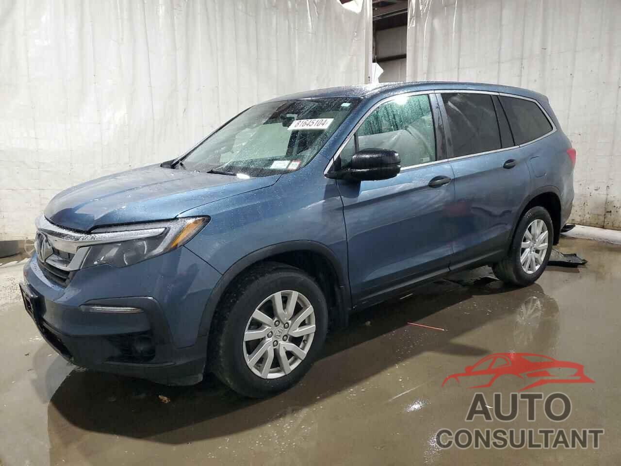 HONDA PILOT 2019 - 5FNYF6H17KB021420