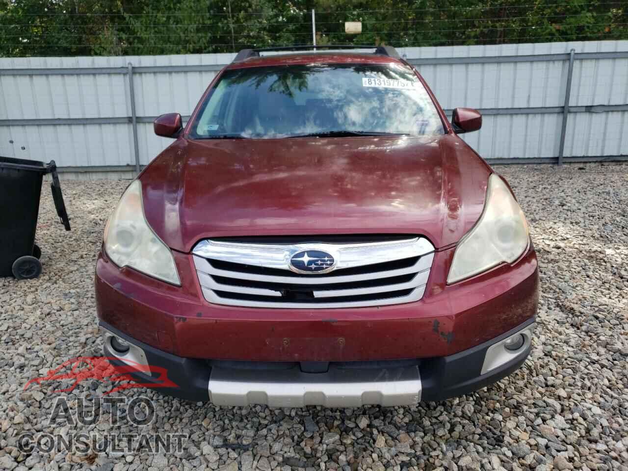 SUBARU OUTBACK 2011 - 4S4BRBLC0B3355263