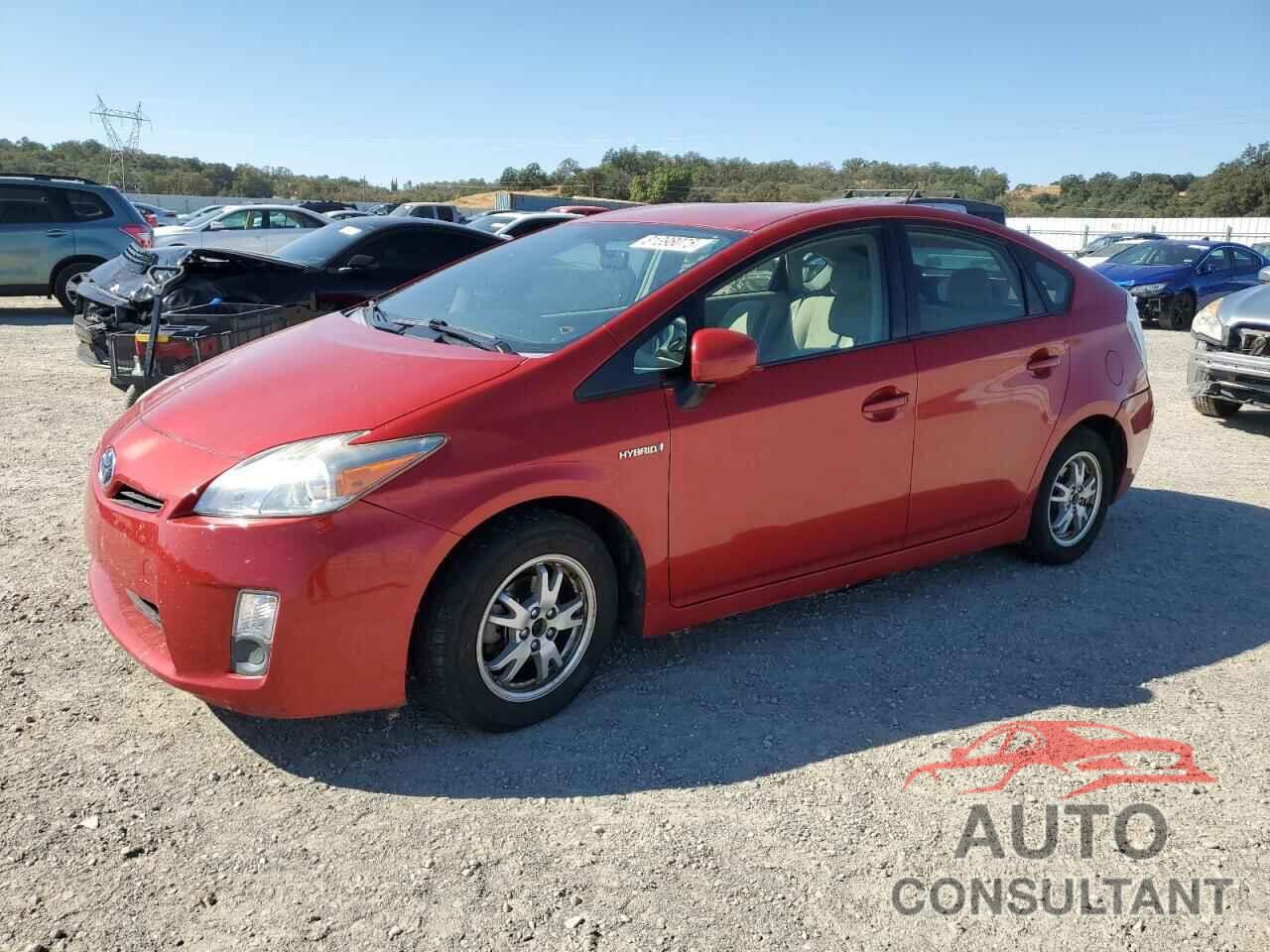 TOYOTA PRIUS 2011 - JTDKN3DU3B0309604