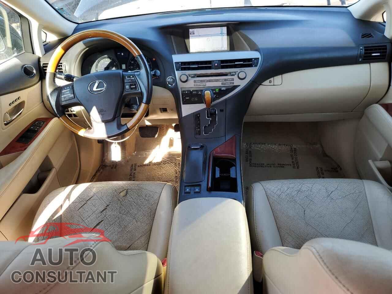 LEXUS RX350 2011 - 2T2BK1BA2BC112835