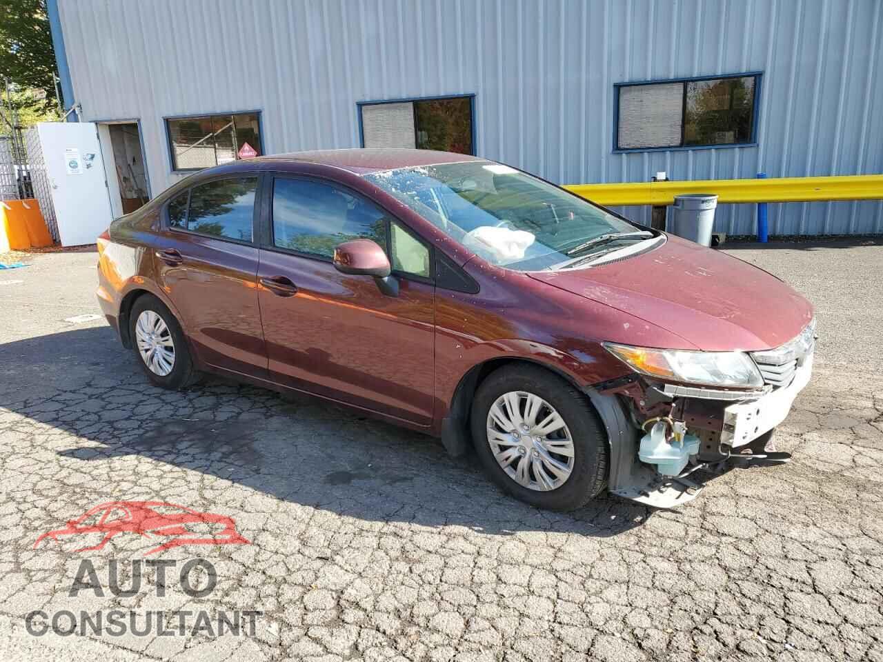 HONDA CIVIC 2012 - 19XFB2F50CE330042