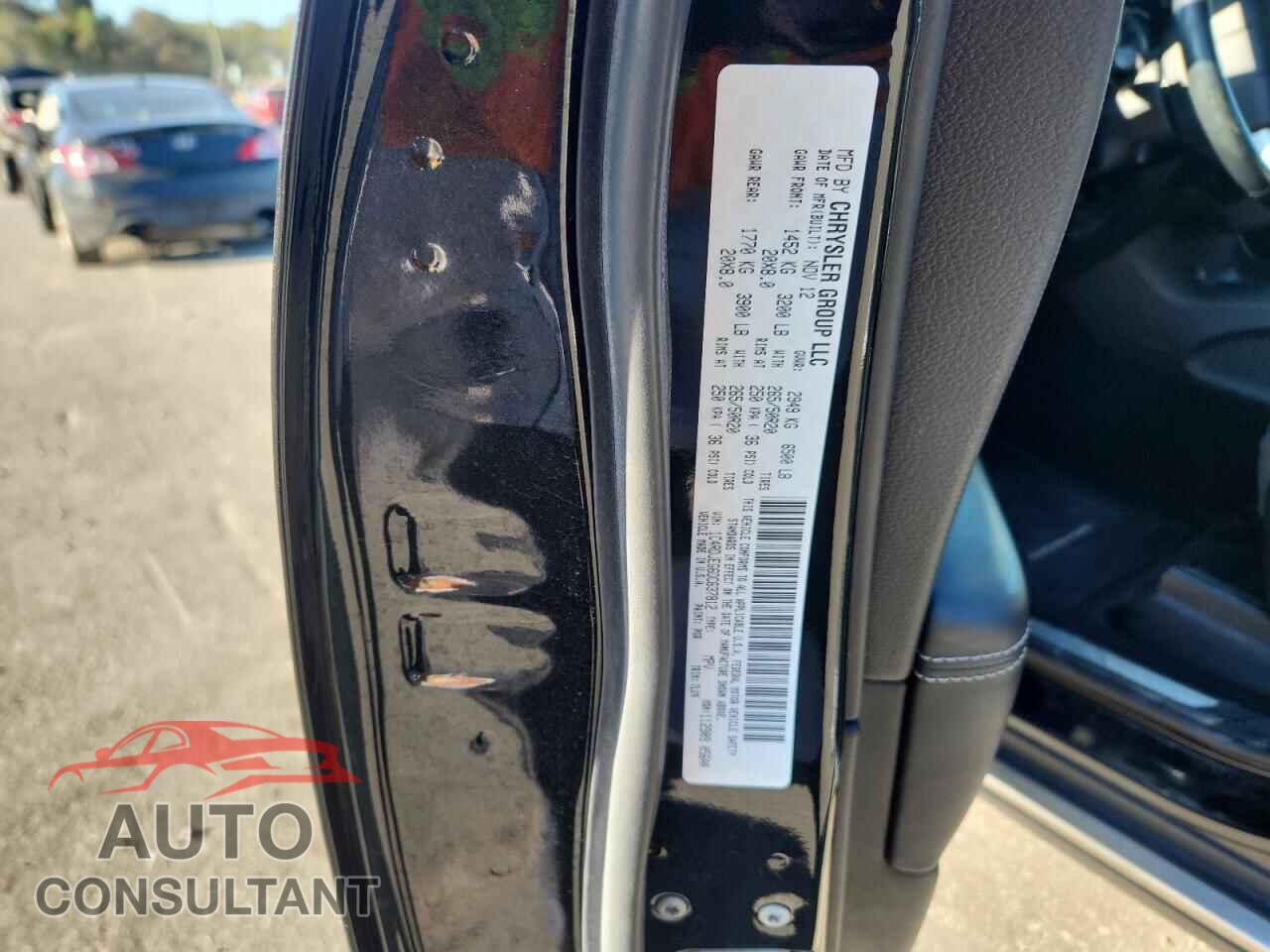 DODGE DURANGO 2013 - 1C4RDJEG6DC637812