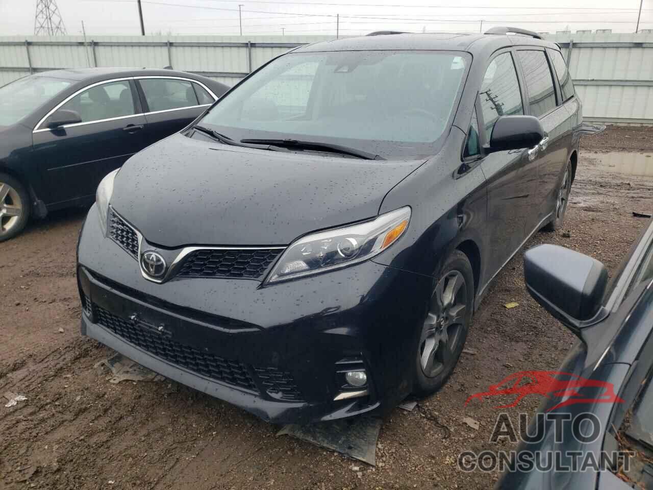 TOYOTA SIENNA 2018 - 5TDXZ3DC7JS947545