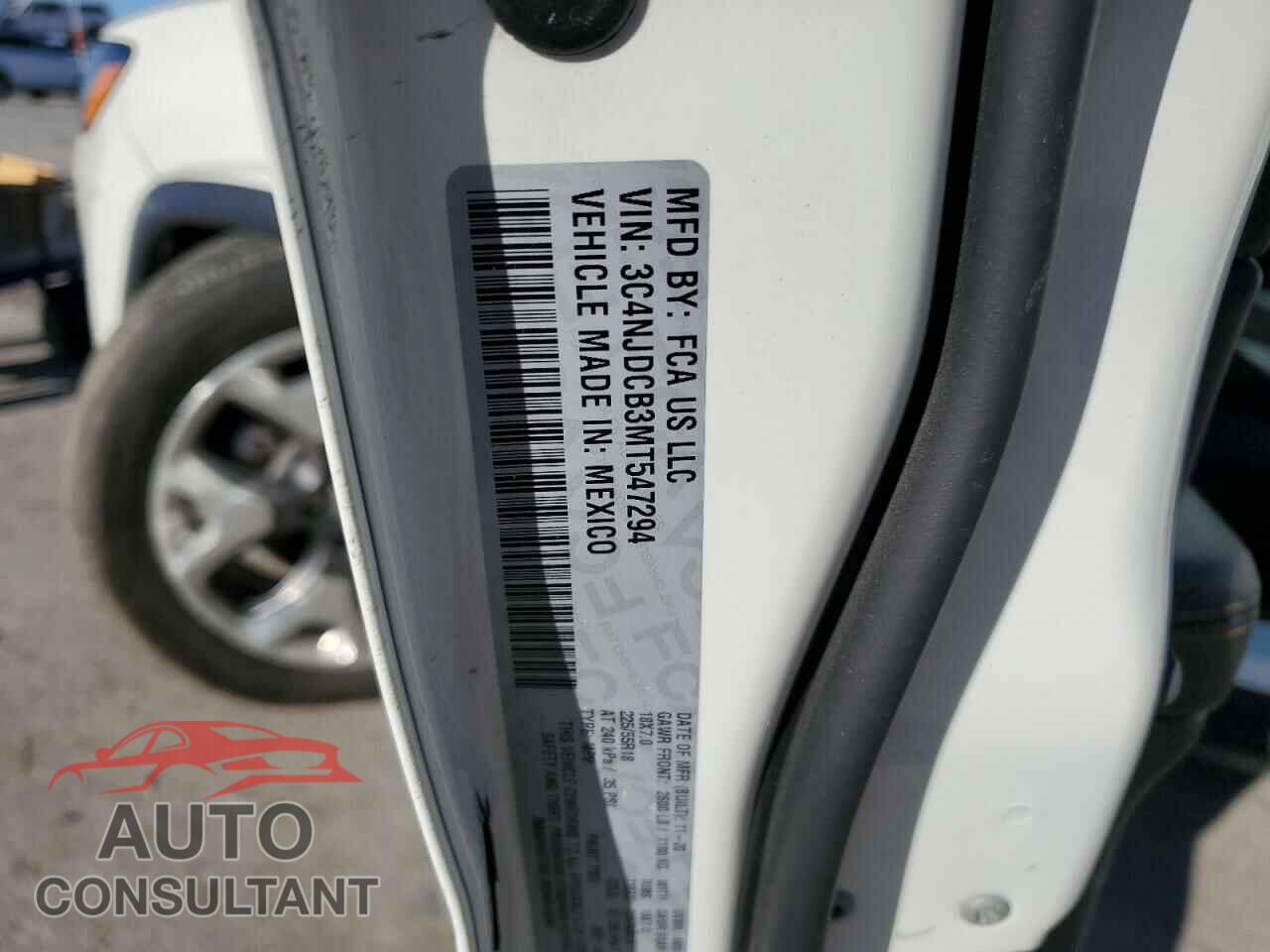 JEEP COMPASS 2021 - 3C4NJDCB3MT547294