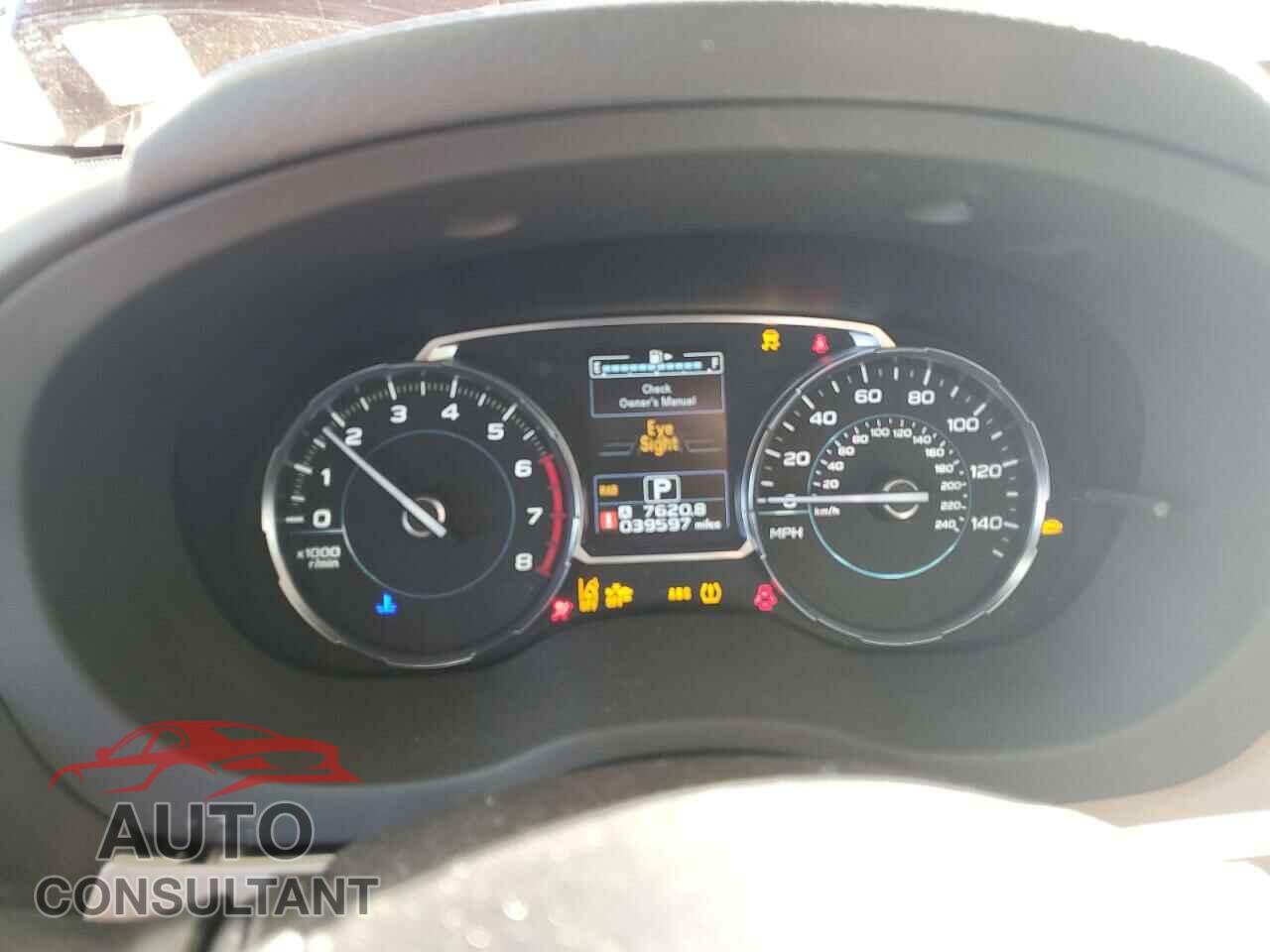 SUBARU FORESTER 2017 - JF2SJARC3HH456792