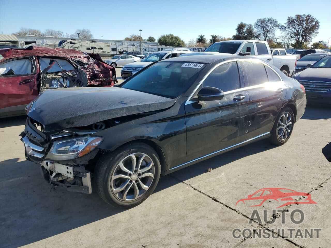 MERCEDES-BENZ C-CLASS 2016 - 55SWF4JB6GU174925
