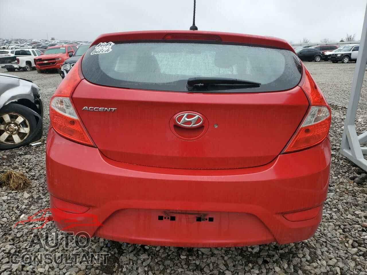HYUNDAI ACCENT 2013 - KMHCT5AE8DU108422