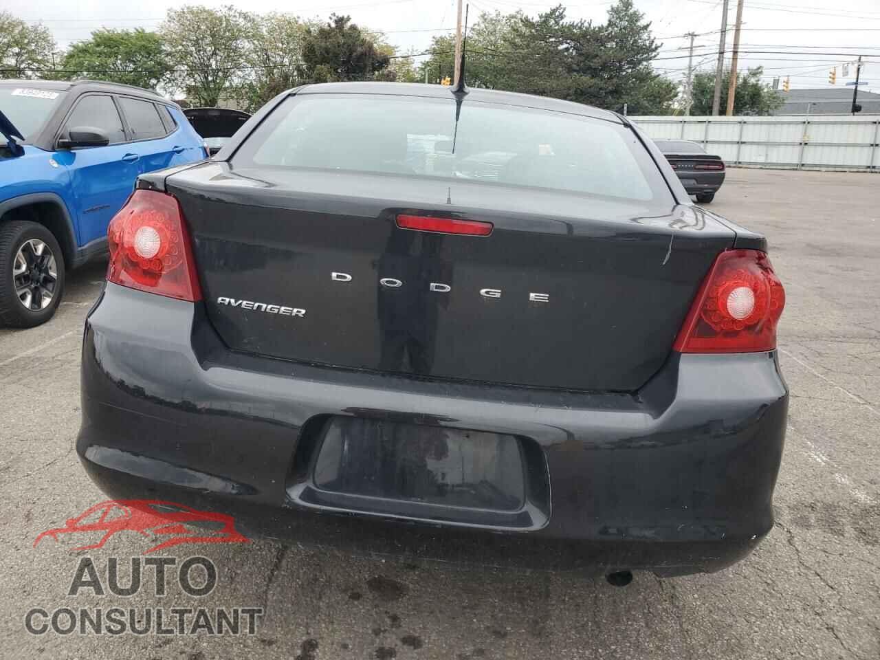 DODGE AVENGER 2011 - 1B3BD1FB2BN523667