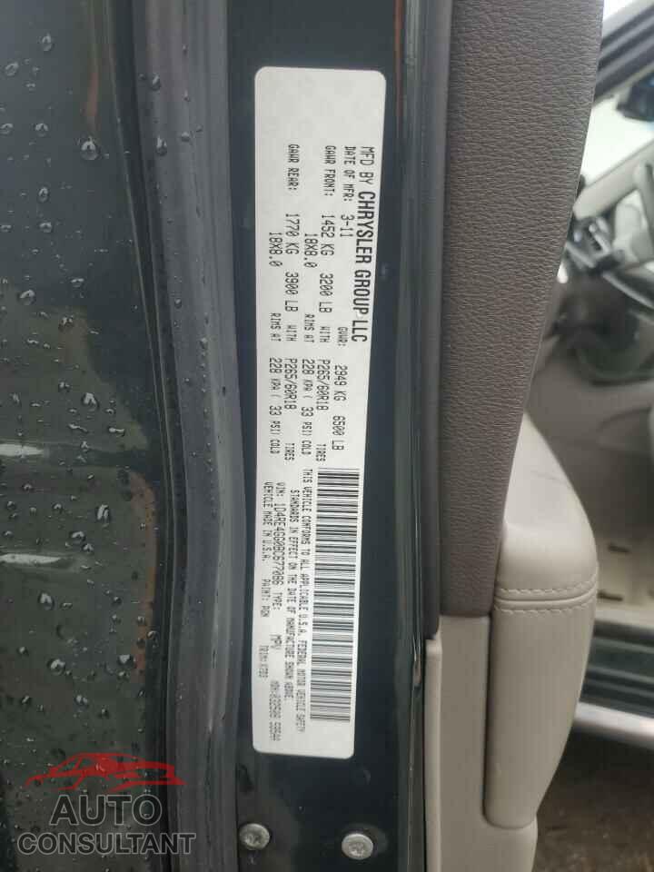 DODGE DURANGO 2011 - 1D4RE4GG0BC677086