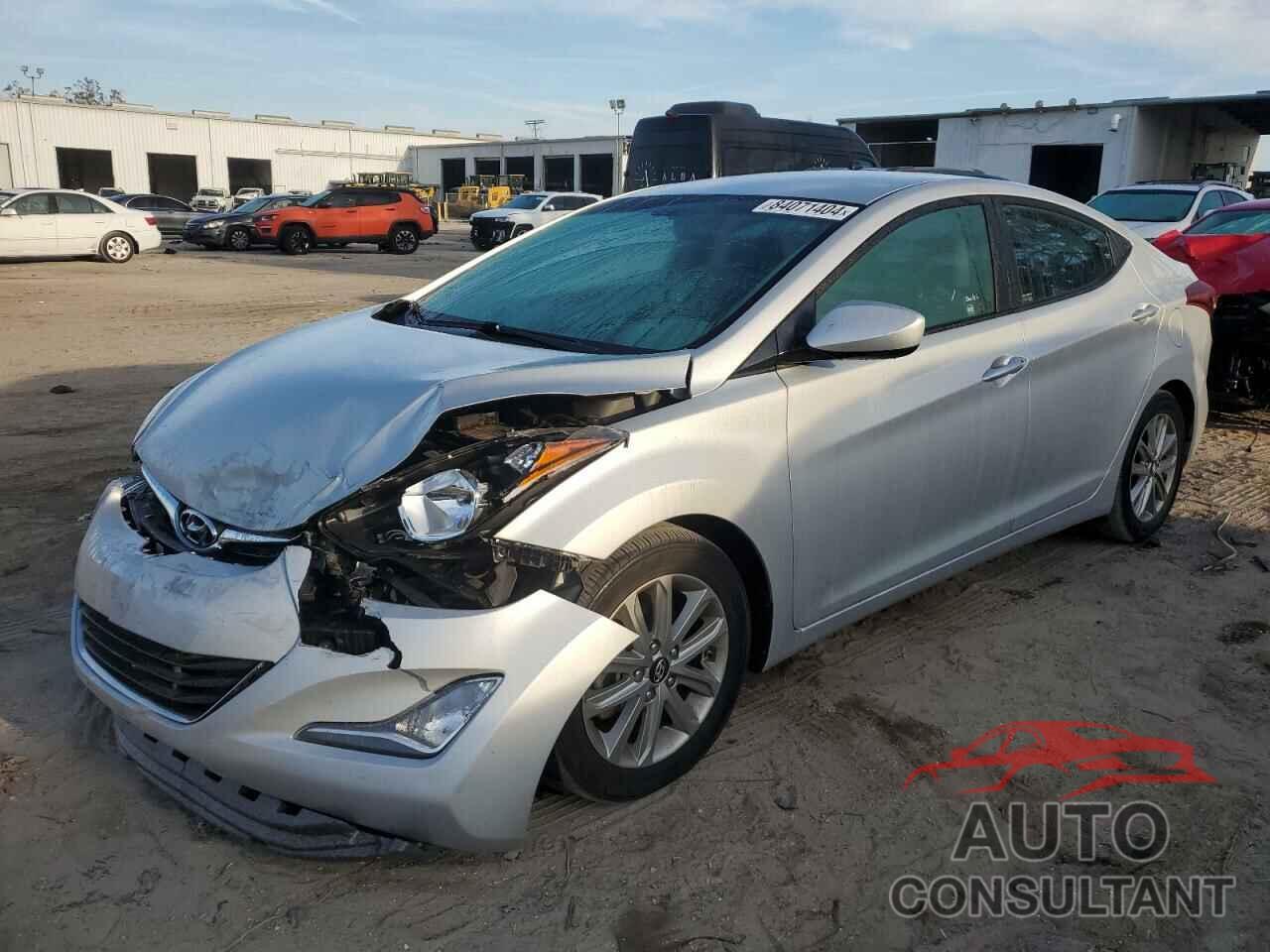 HYUNDAI ELANTRA 2016 - KMHDH4AE8GU588627