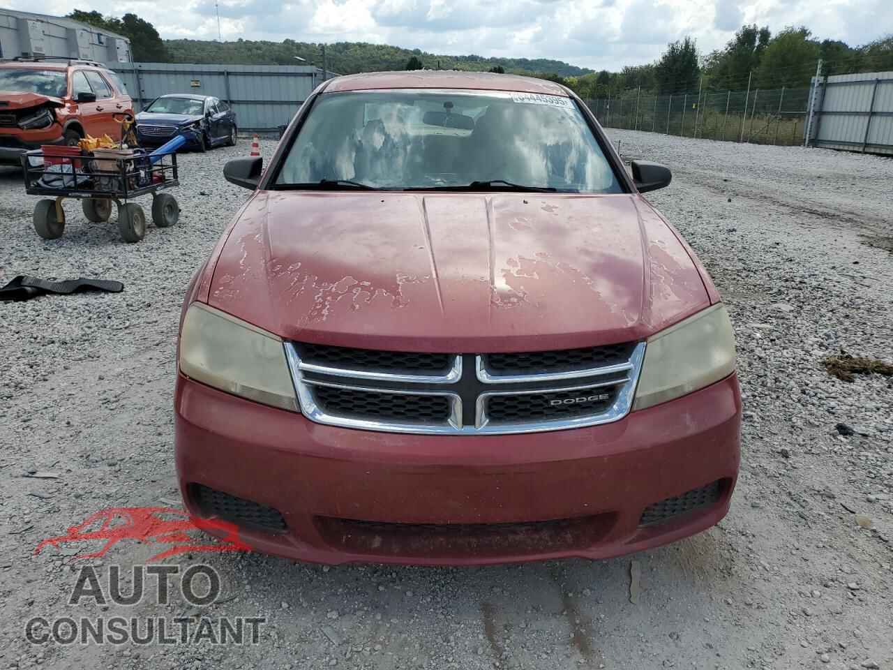 DODGE AVENGER 2012 - 1C3CDZAB8CN167563