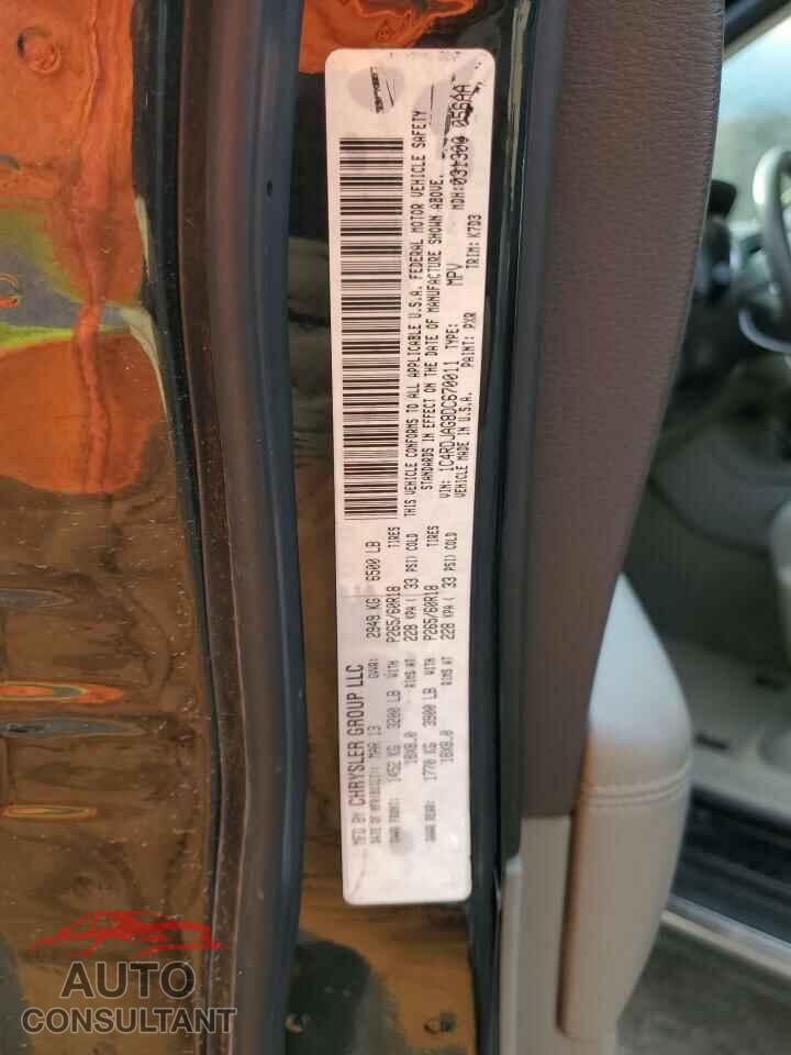 DODGE DURANGO 2013 - 1C4RDJAG8DC670011