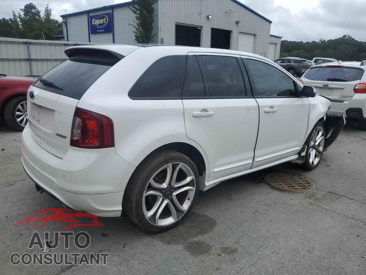 FORD EDGE 2012 - 2FMDK3AKXCBA25550