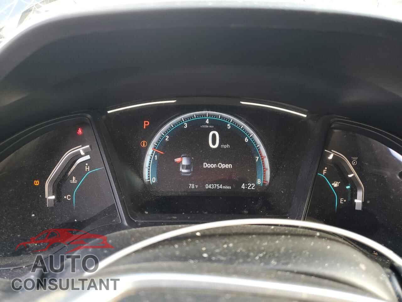 HONDA CIVIC 2019 - 2HGFC2F65KH554546