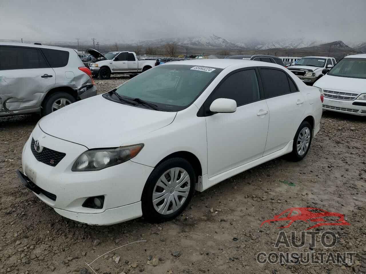 TOYOTA COROLLA 2009 - 1NXBU40E59Z126369