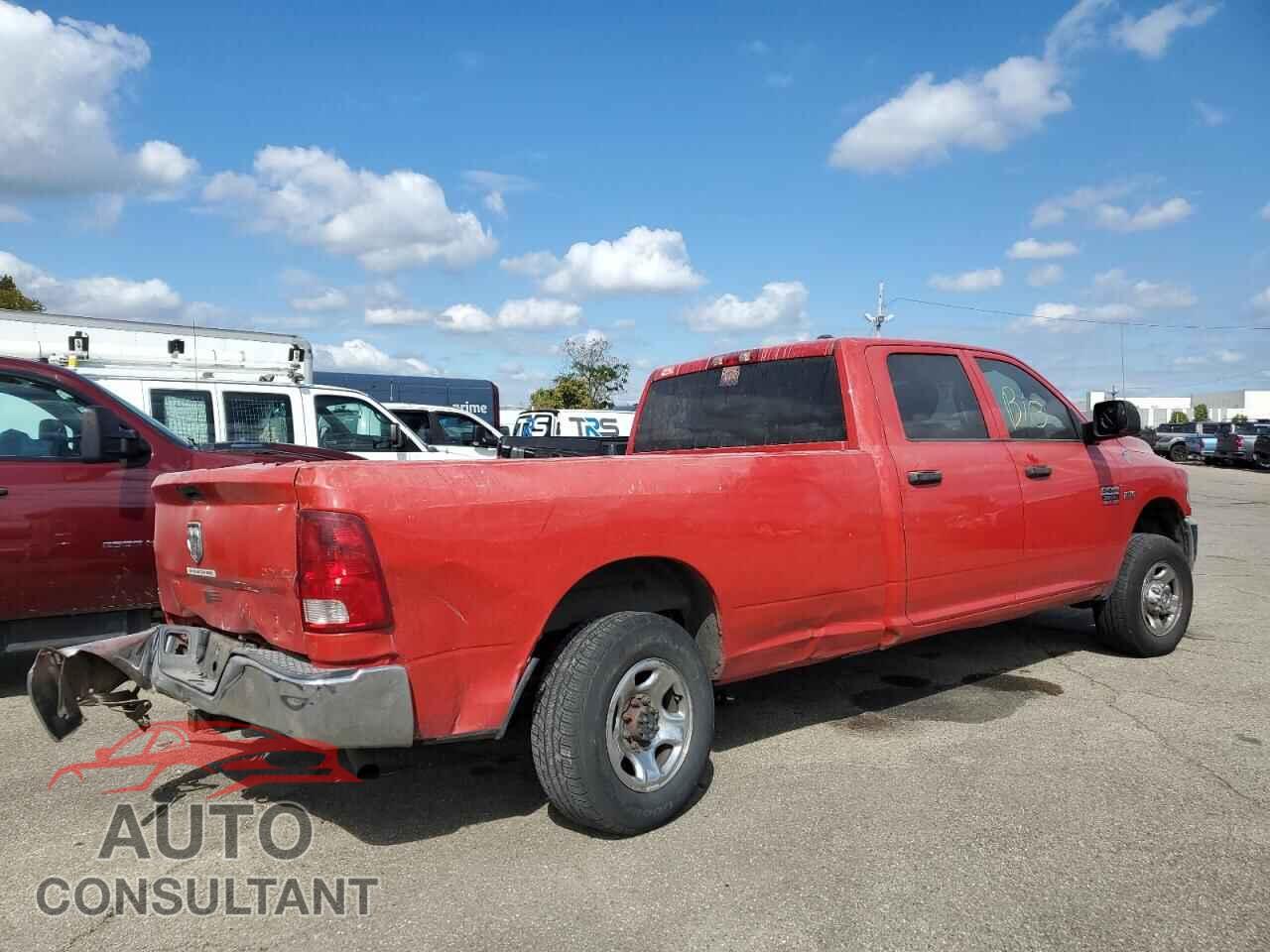 DODGE RAM 2500 2012 - 3C6TD5HT2CG288009