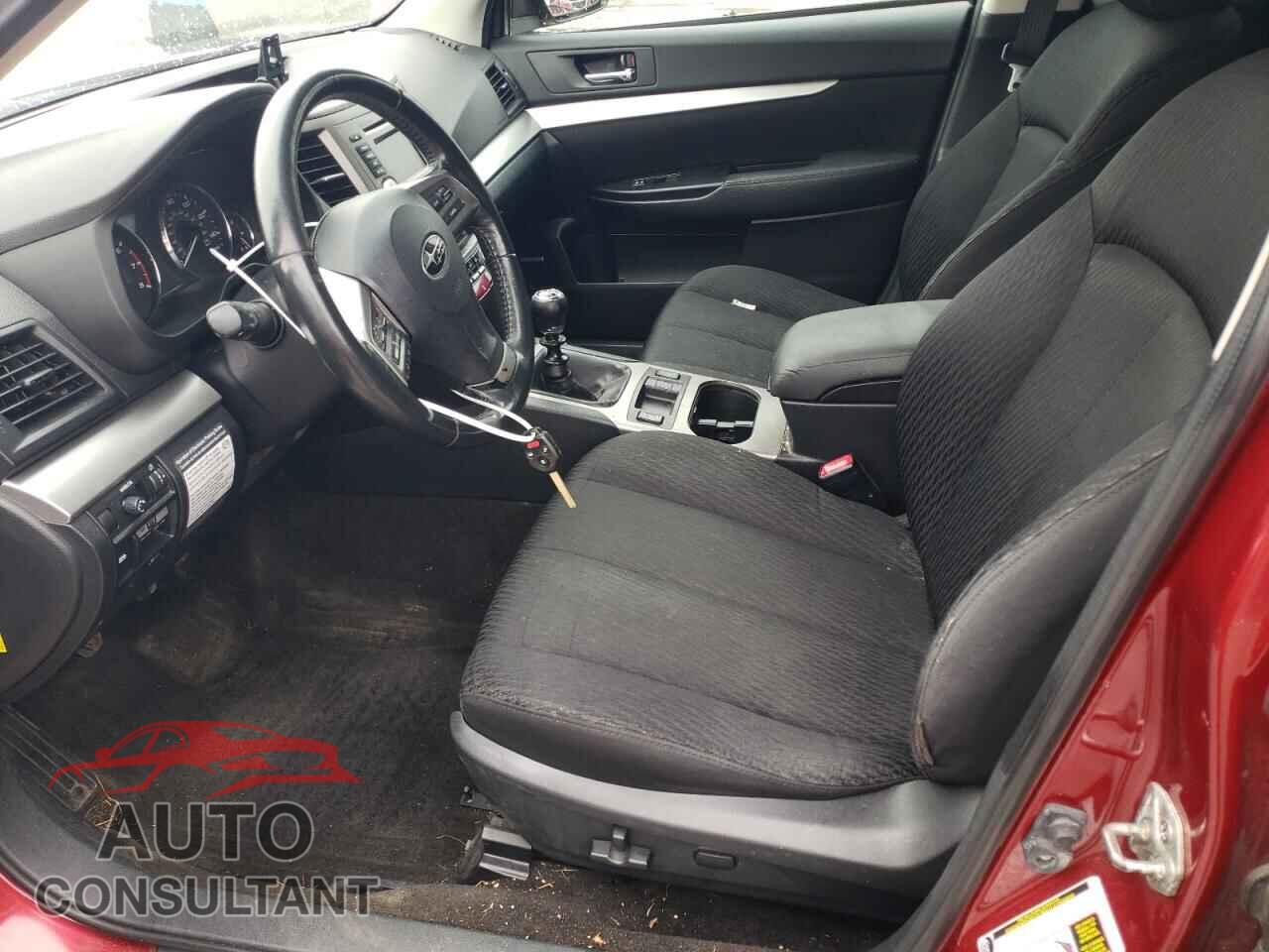SUBARU OUTBACK 2012 - 4S4BRBFC5C1213967