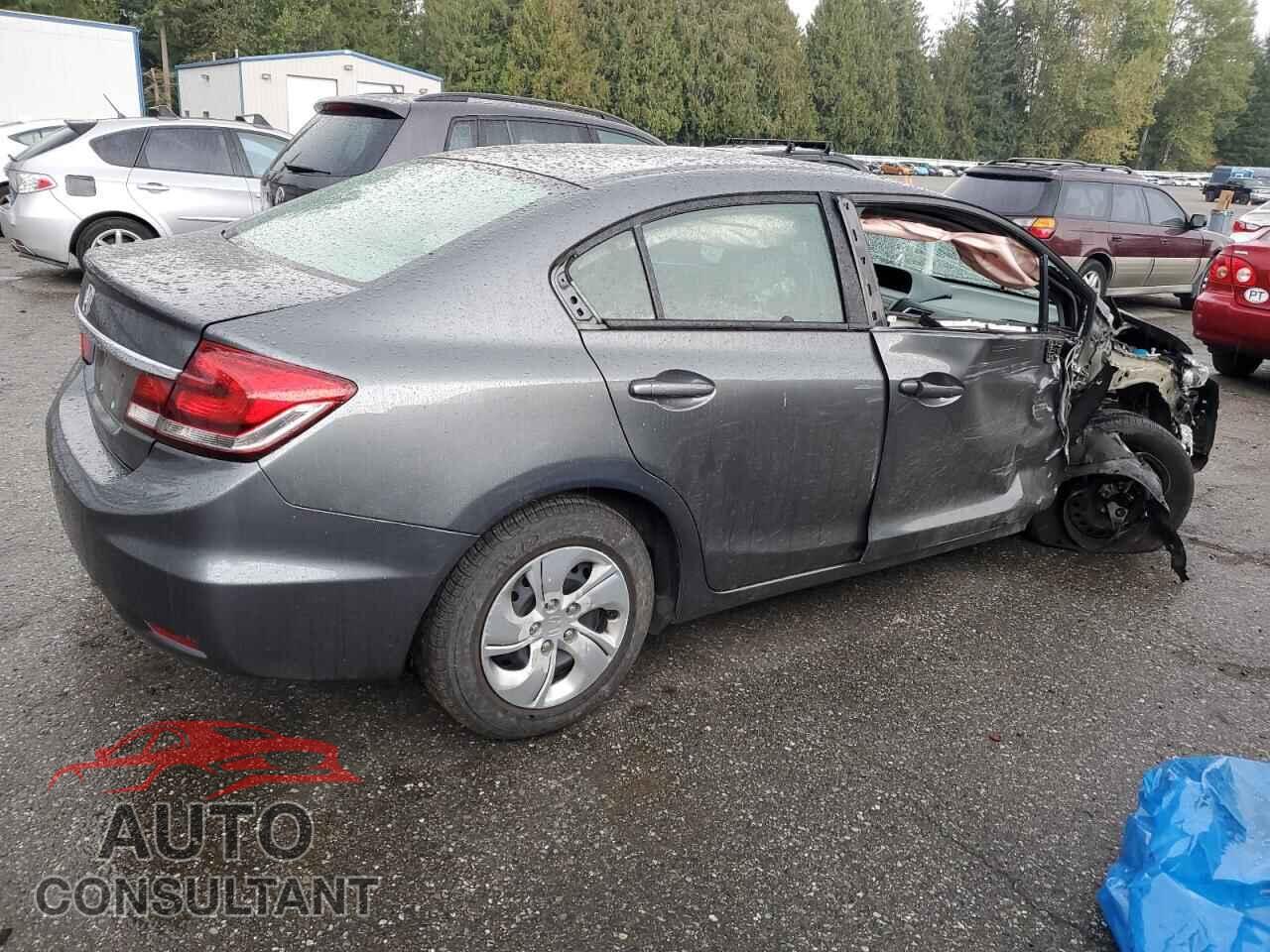 HONDA CIVIC 2013 - 2HGFB2F51DH539507