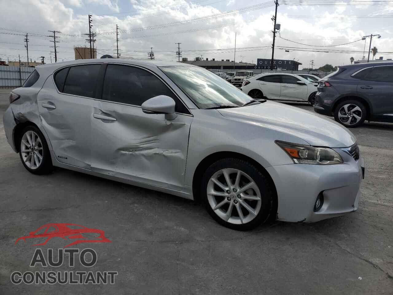 LEXUS CT 200 2012 - JTHKD5BH6C2063060