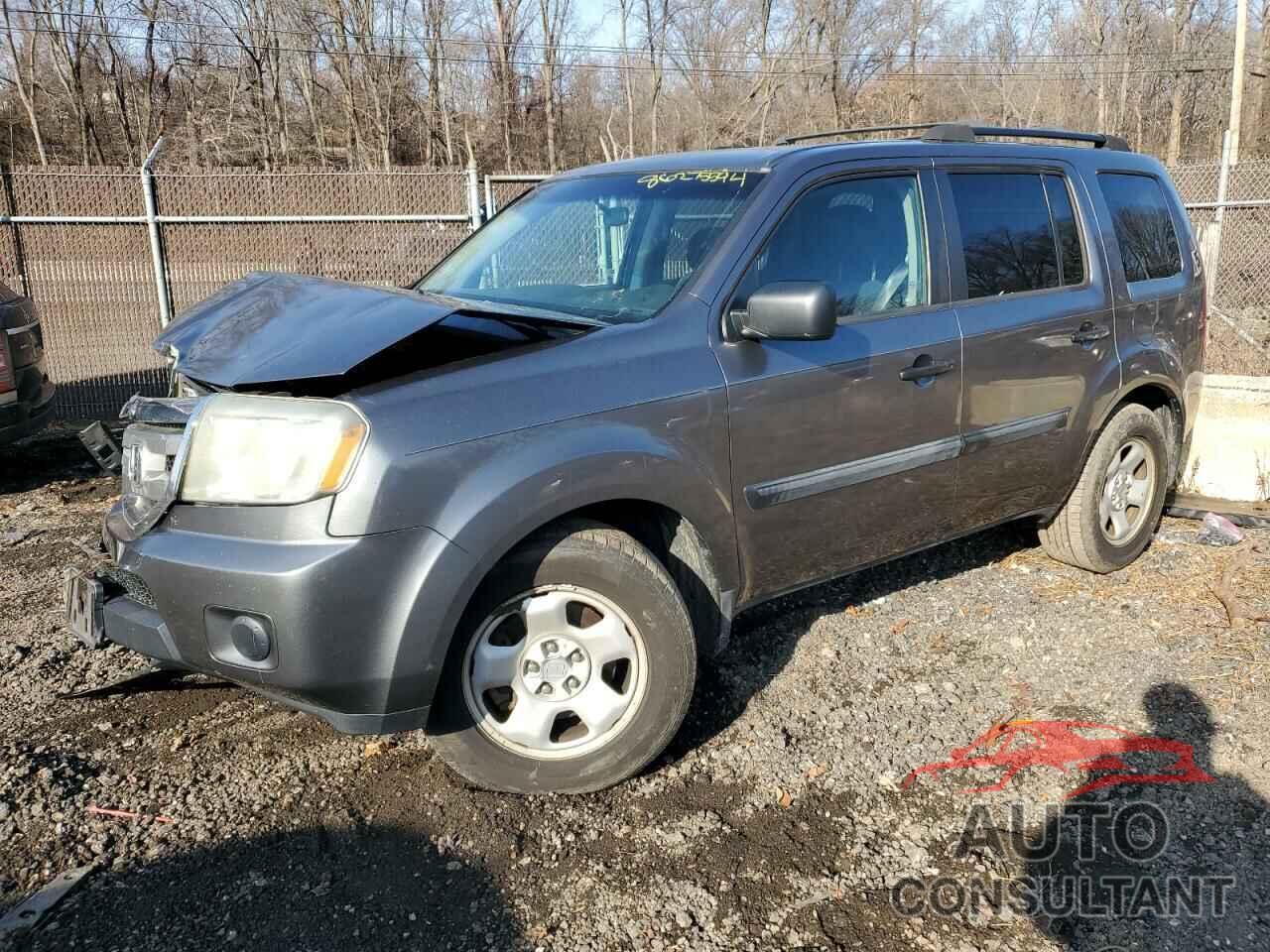 HONDA PILOT 2011 - 5FNYF4H22BB085782