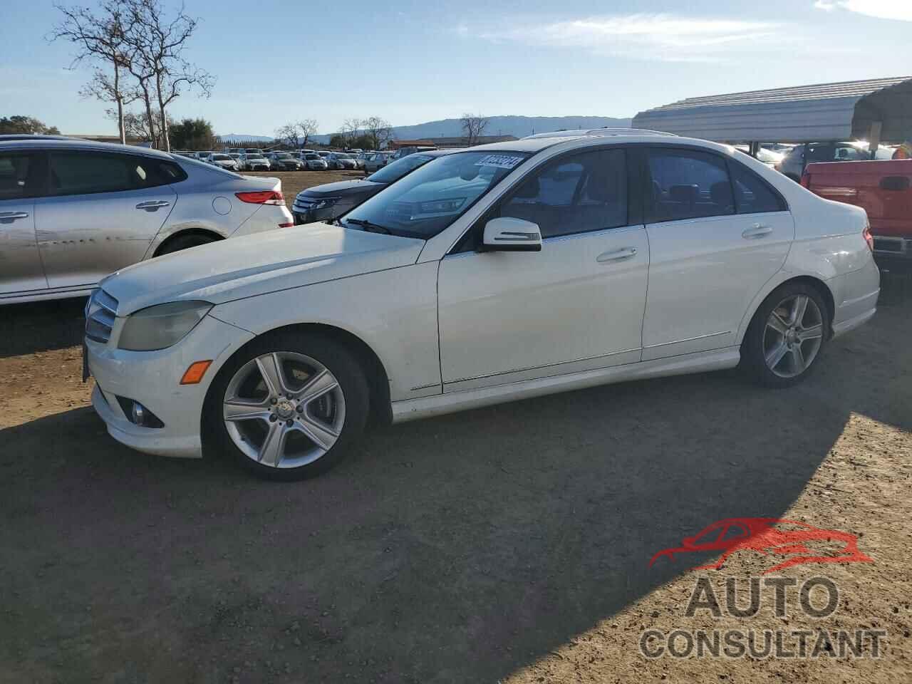 MERCEDES-BENZ C-CLASS 2010 - WDDGF5EB0AR104589