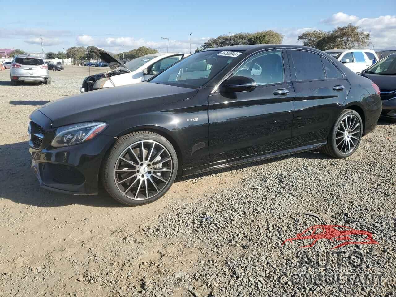 MERCEDES-BENZ C-CLASS 2018 - 55SWF6EB8JU242977
