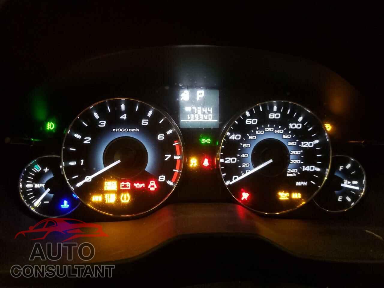 SUBARU OUTBACK 2011 - 4S4BRCLC1B3368559