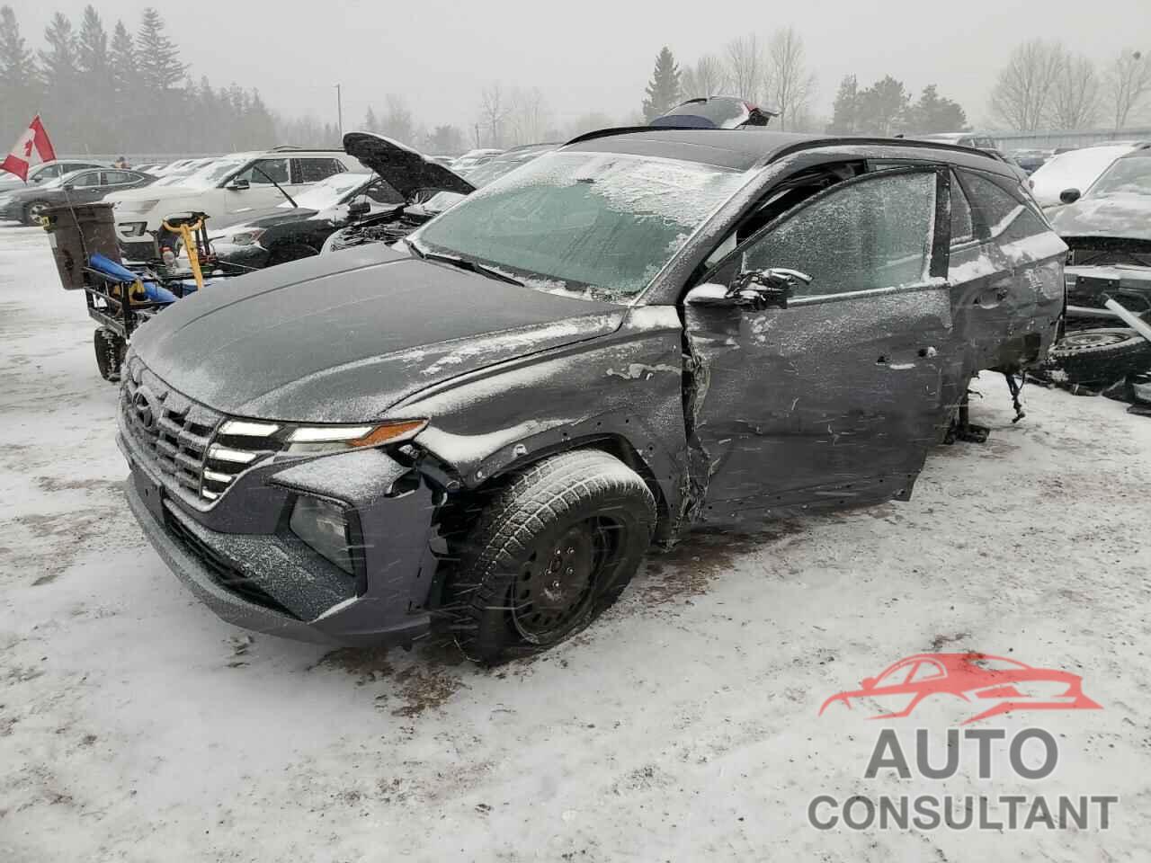 HYUNDAI TUCSON 2022 - KM8JCCAE8NU125766