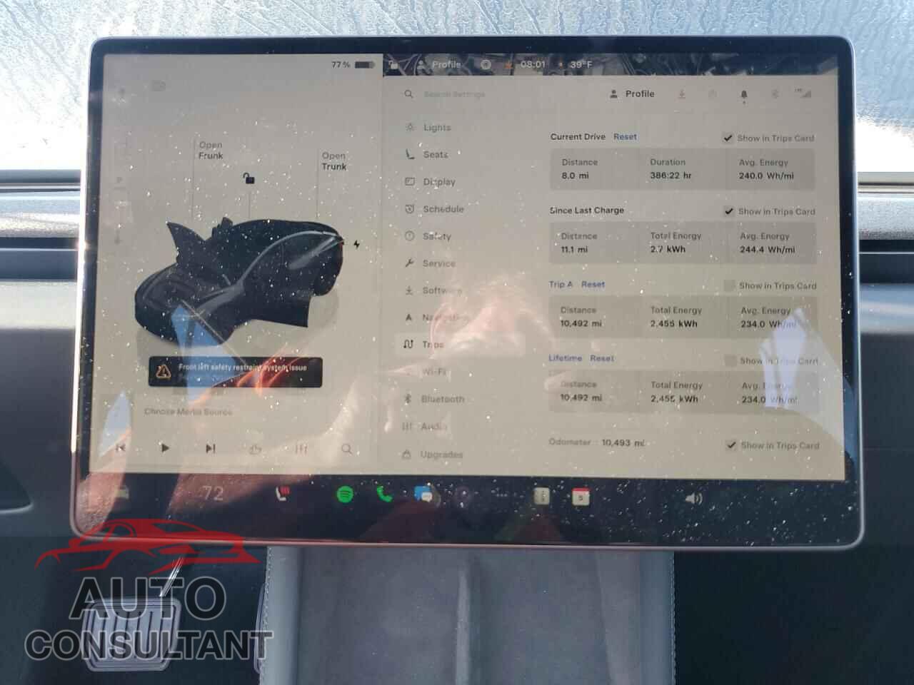 TESLA MODEL 3 2024 - 5YJ3E1EBXRF800608