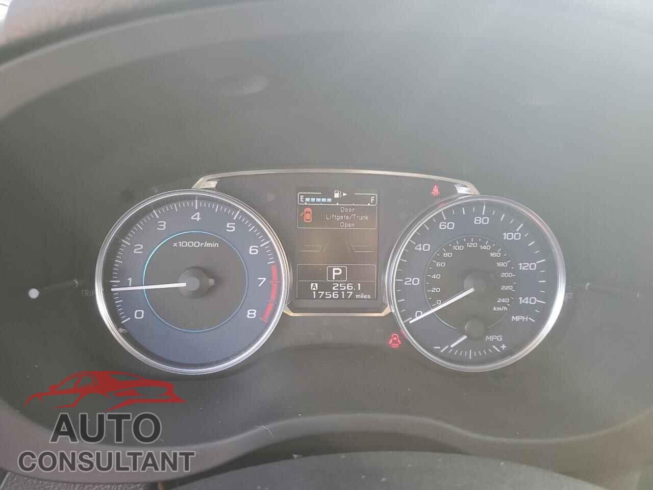 SUBARU CROSSTREK 2017 - JF2GPANC2HH236294