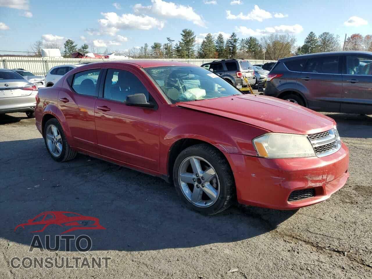 DODGE AVENGER 2012 - 1C3CDZAB6CN185463