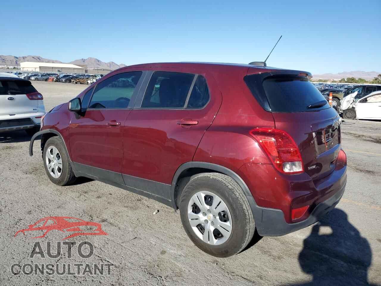 CHEVROLET TRAX 2017 - 3GNCJKSB3HL197305