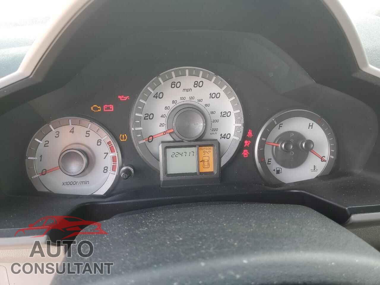 HONDA PILOT 2012 - 5FNYF3H52CB031422