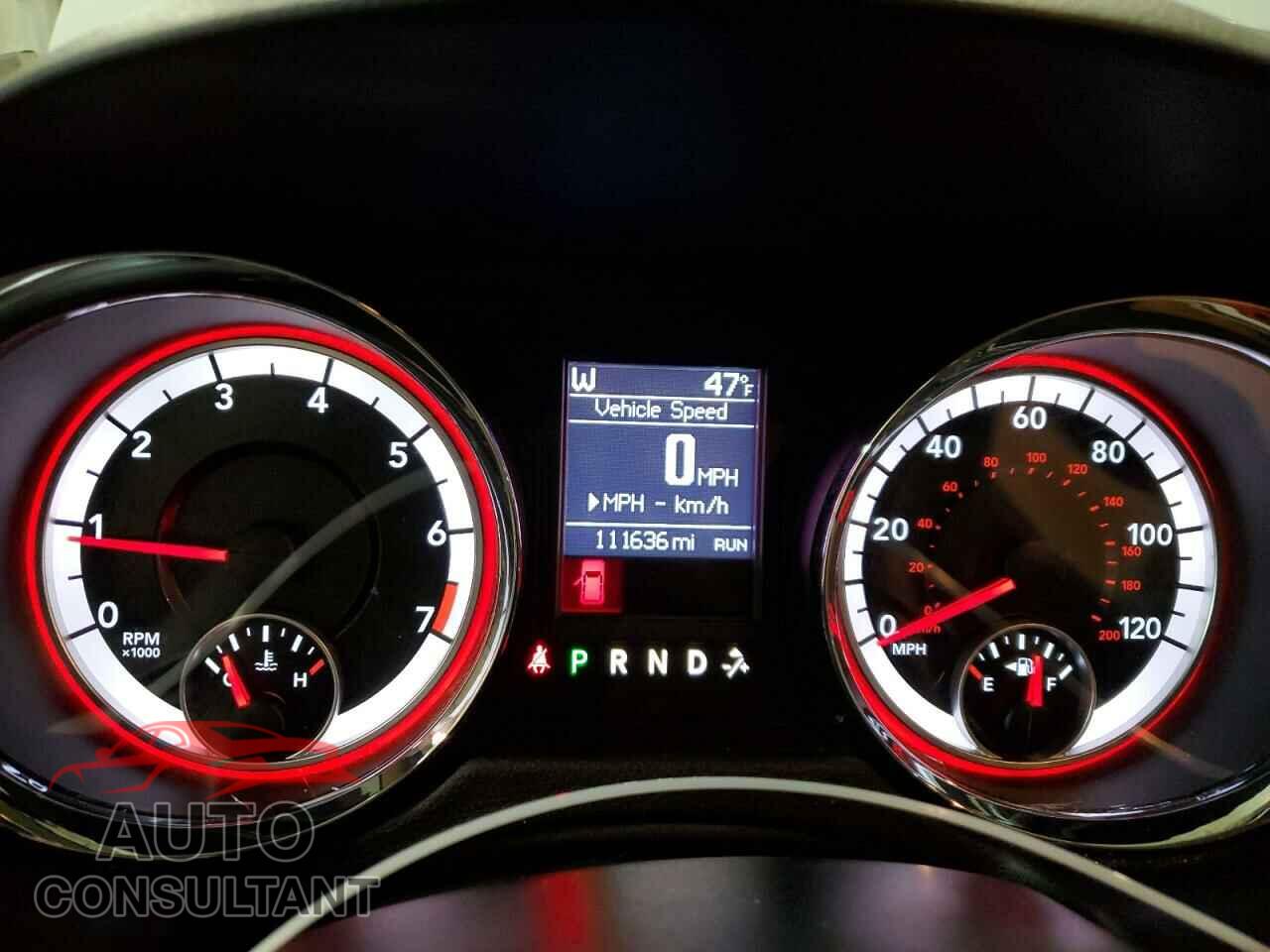DODGE CARAVAN 2016 - 2C4RDGCG9GR160889